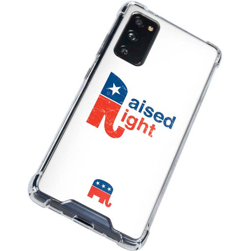 Raised Right Galaxy S20 FE Clear Case